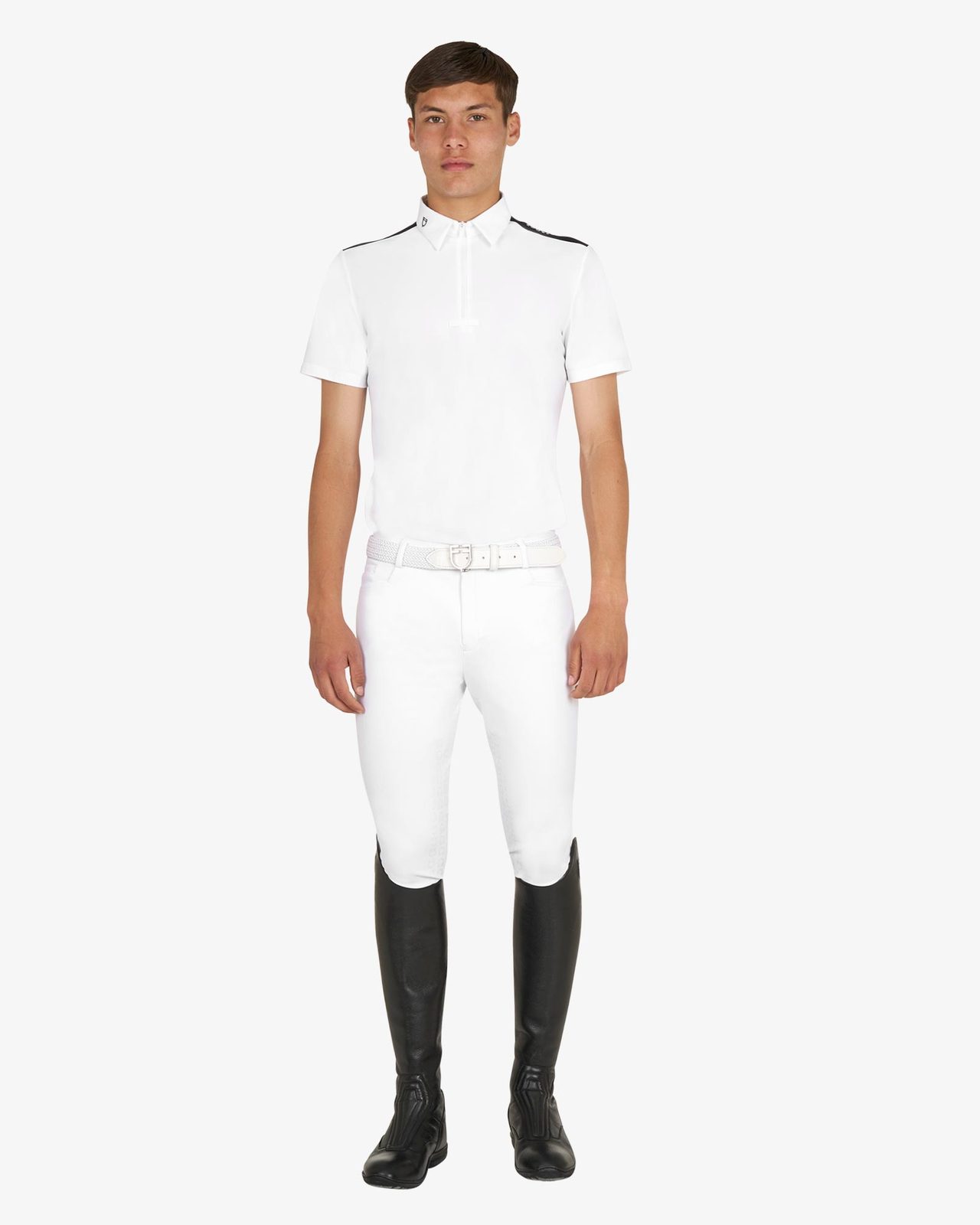 Polo uomo concorso slim fit mezza manica
