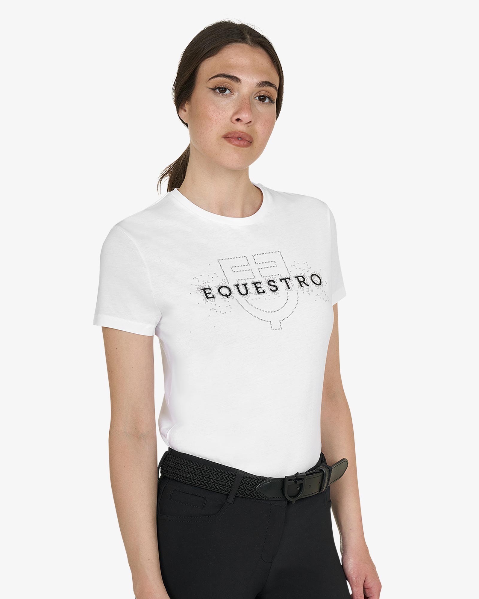 T-shirt donna Elegant in cotone