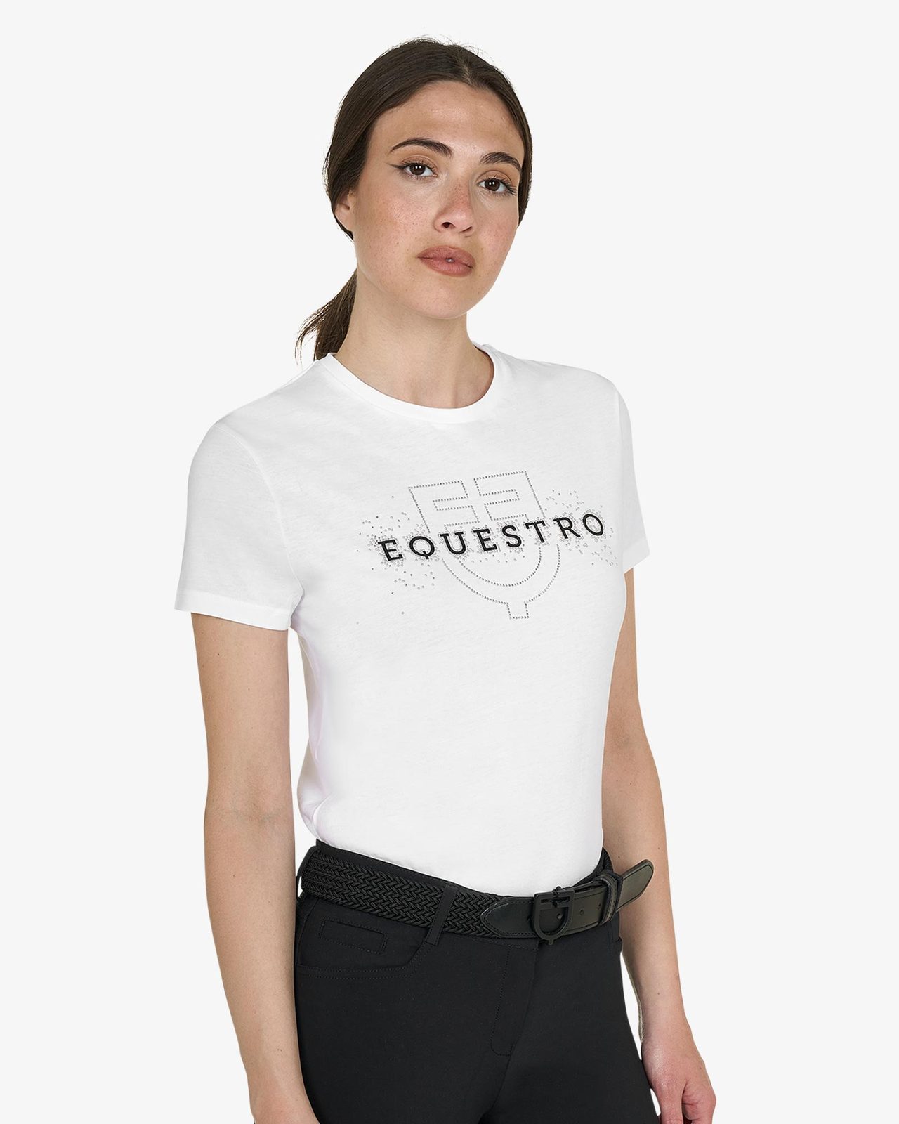 T-shirt donna Elegant in cotone