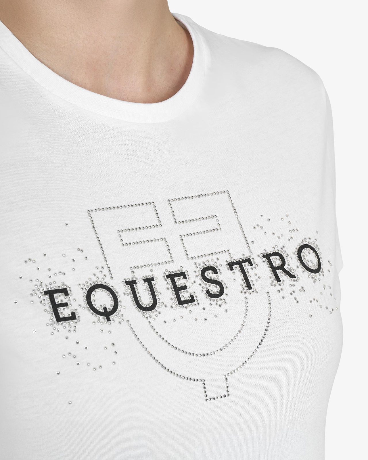 T-shirt donna Elegant in cotone