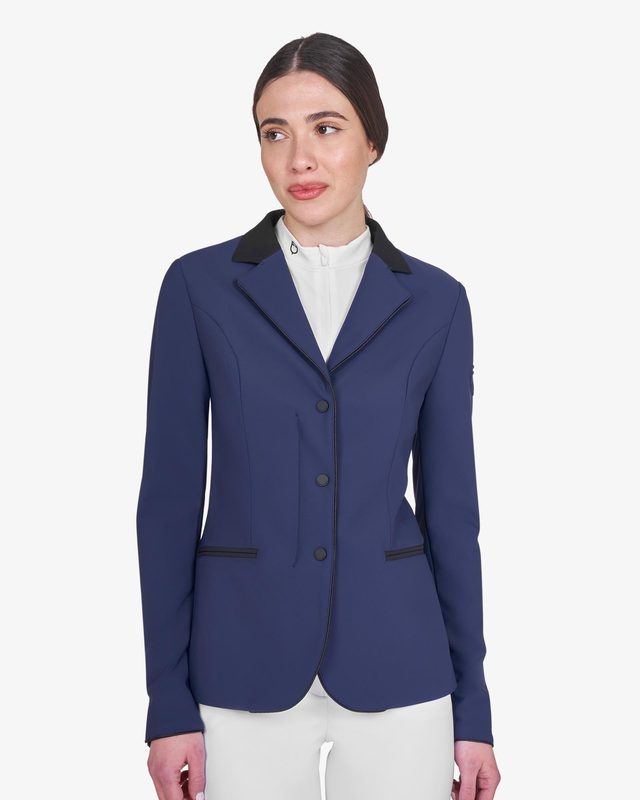 Giacca donna concorso zip e bottoni