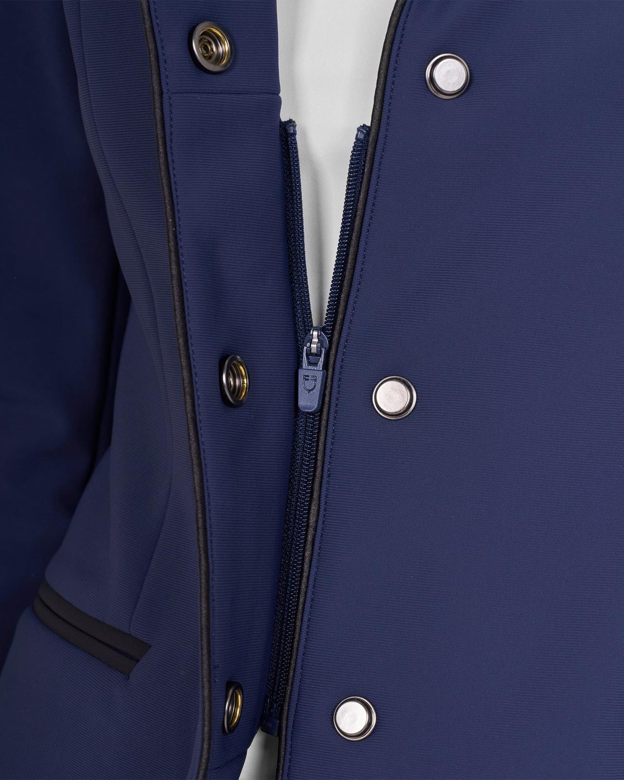 Giacca donna concorso zip e bottoni