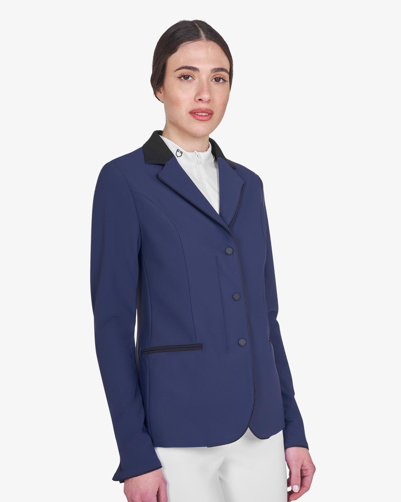 Giacca donna concorso zip e bottoni