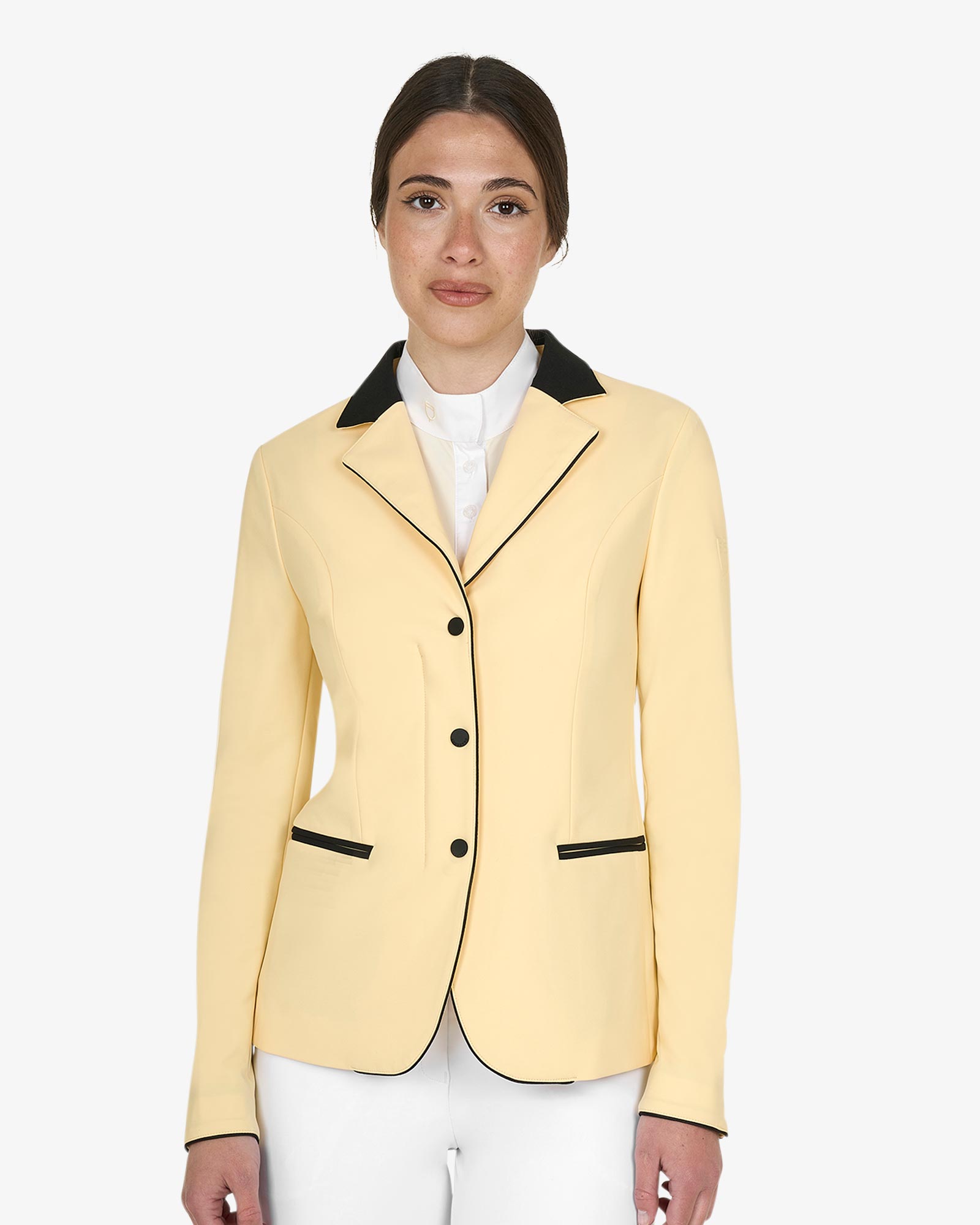 Giacca donna concorso zip e bottoni