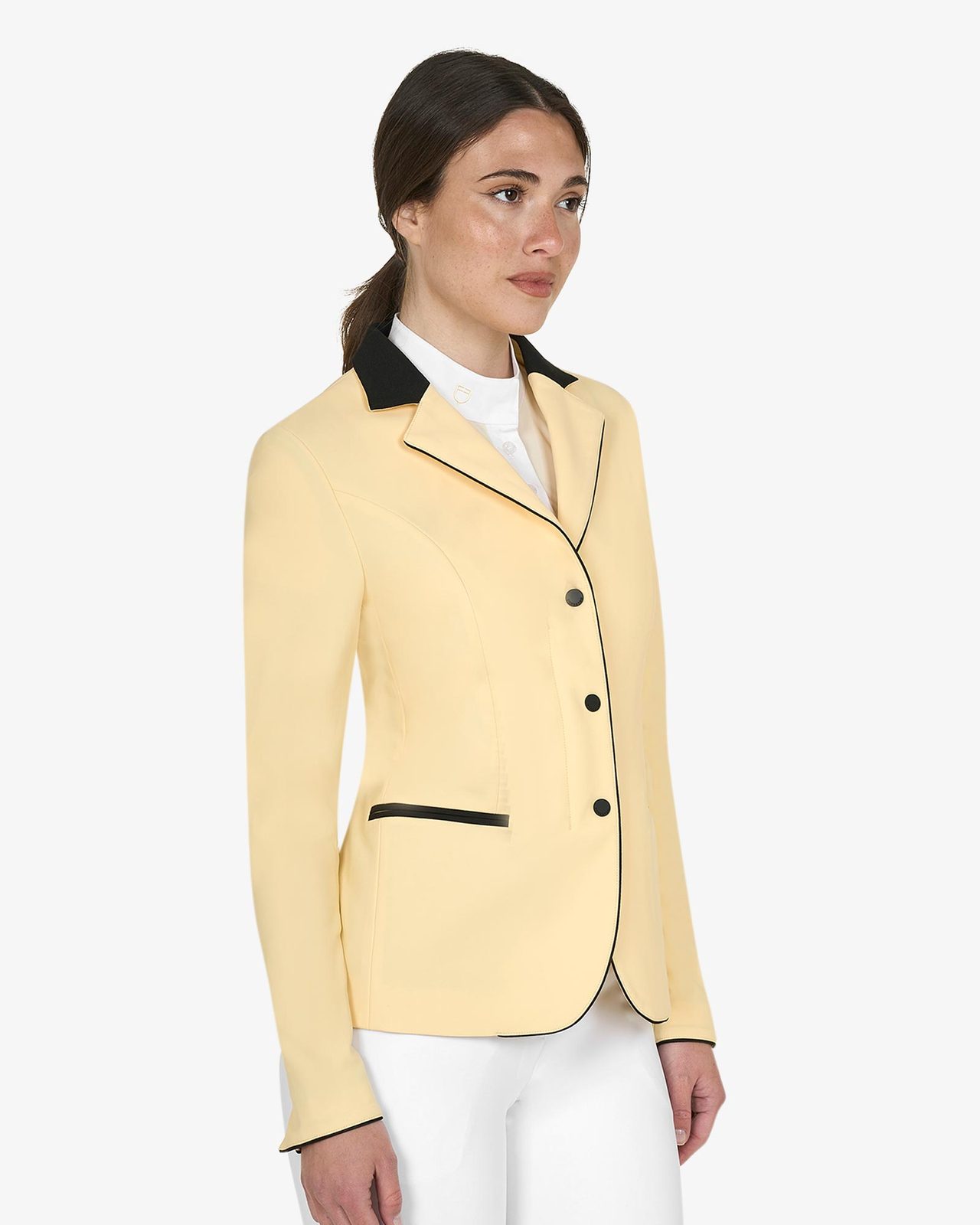 Giacca donna concorso zip e bottoni