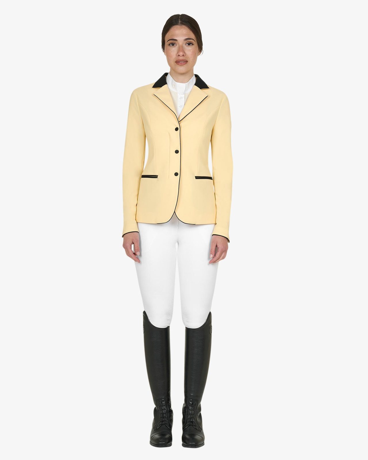 Giacca donna concorso zip e bottoni