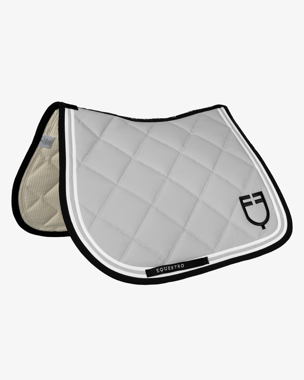 Double Stripes jumping saddle pad in technical fabric