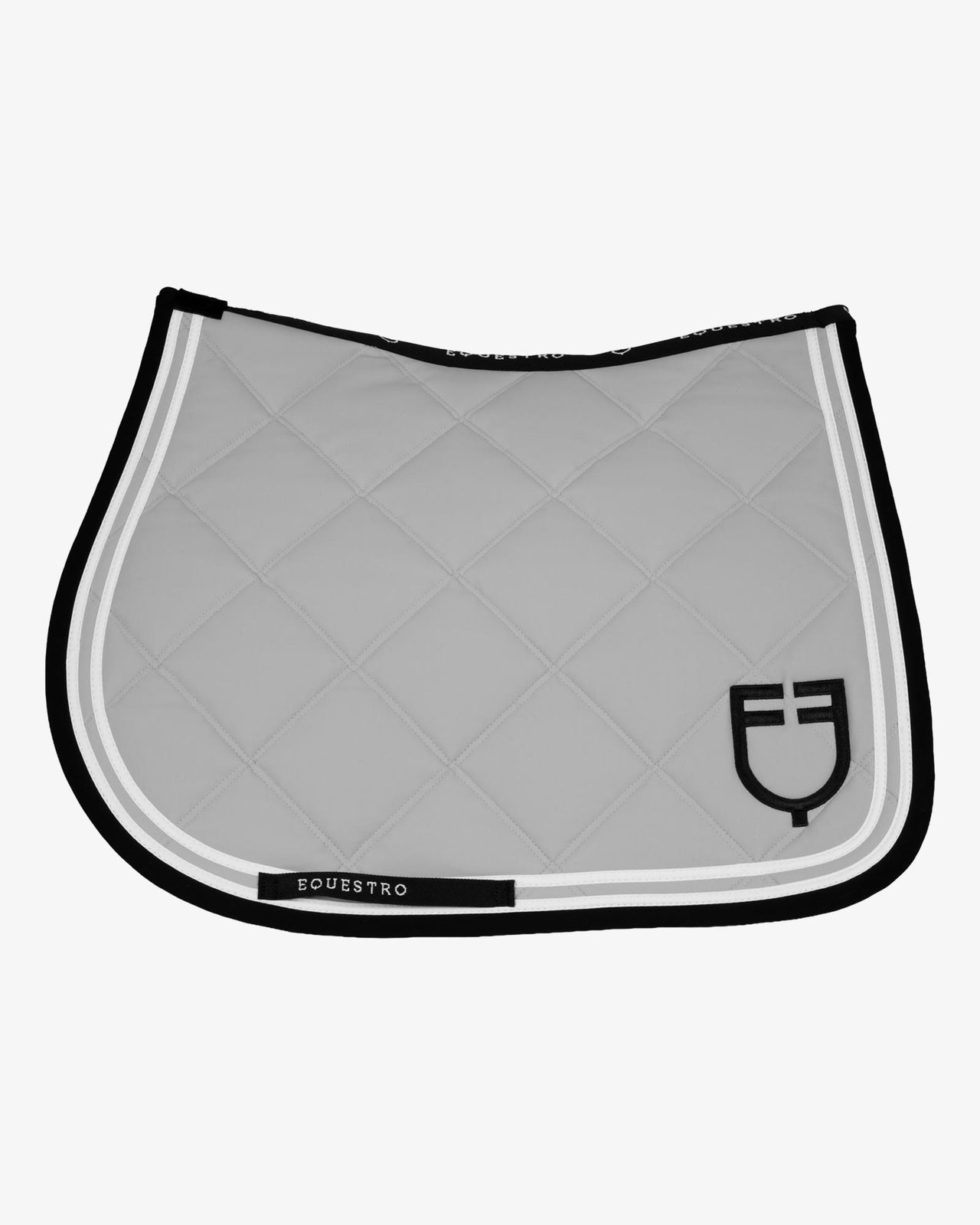 Double Stripes jumping saddle pad in technical fabric