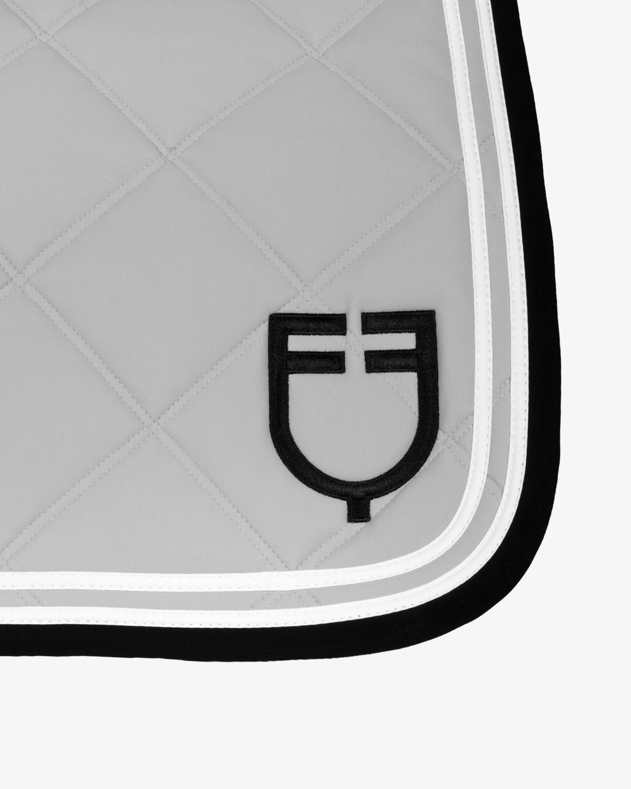 Double Stripes jumping saddle pad in technical fabric