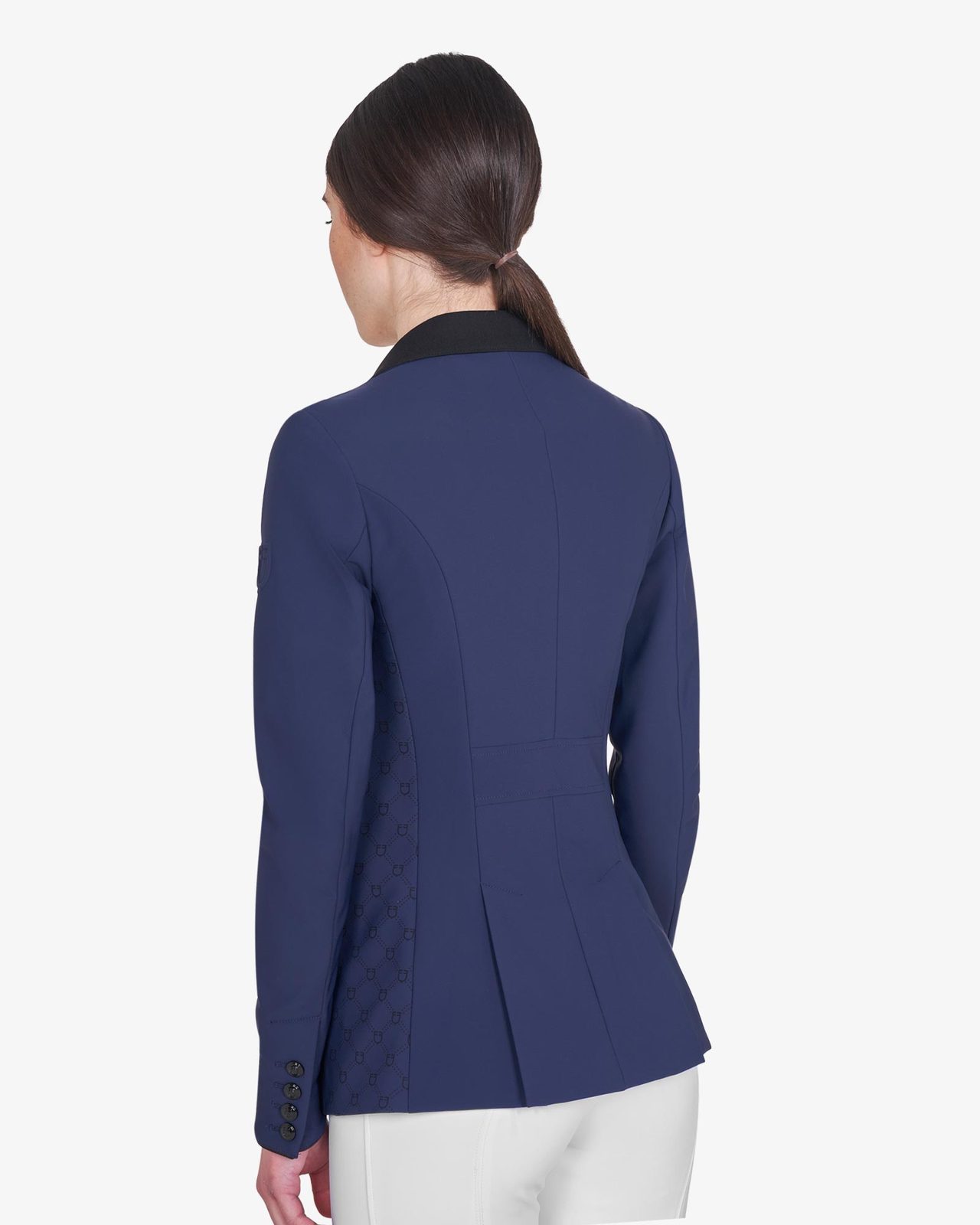 Women's Monogram competition jacket with three buttons