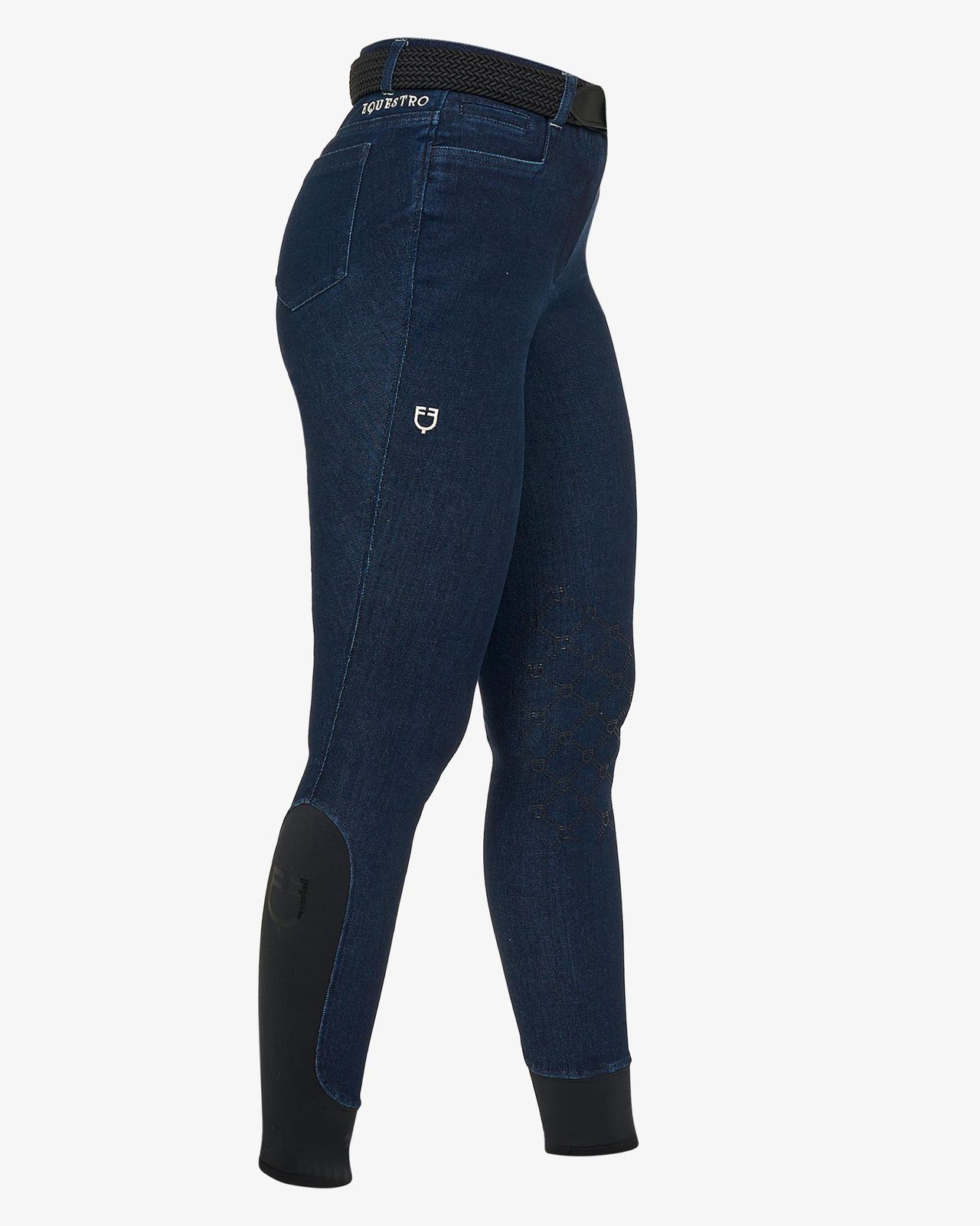 Pantaloni donna in tessuto denim