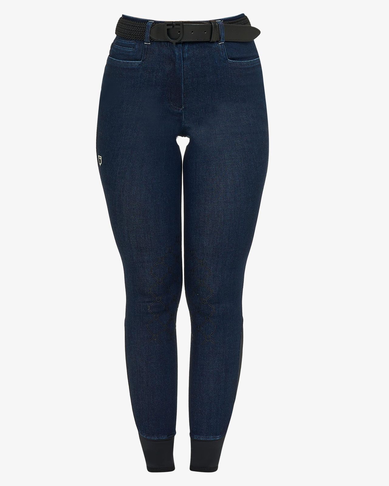 Pantaloni donna in tessuto denim