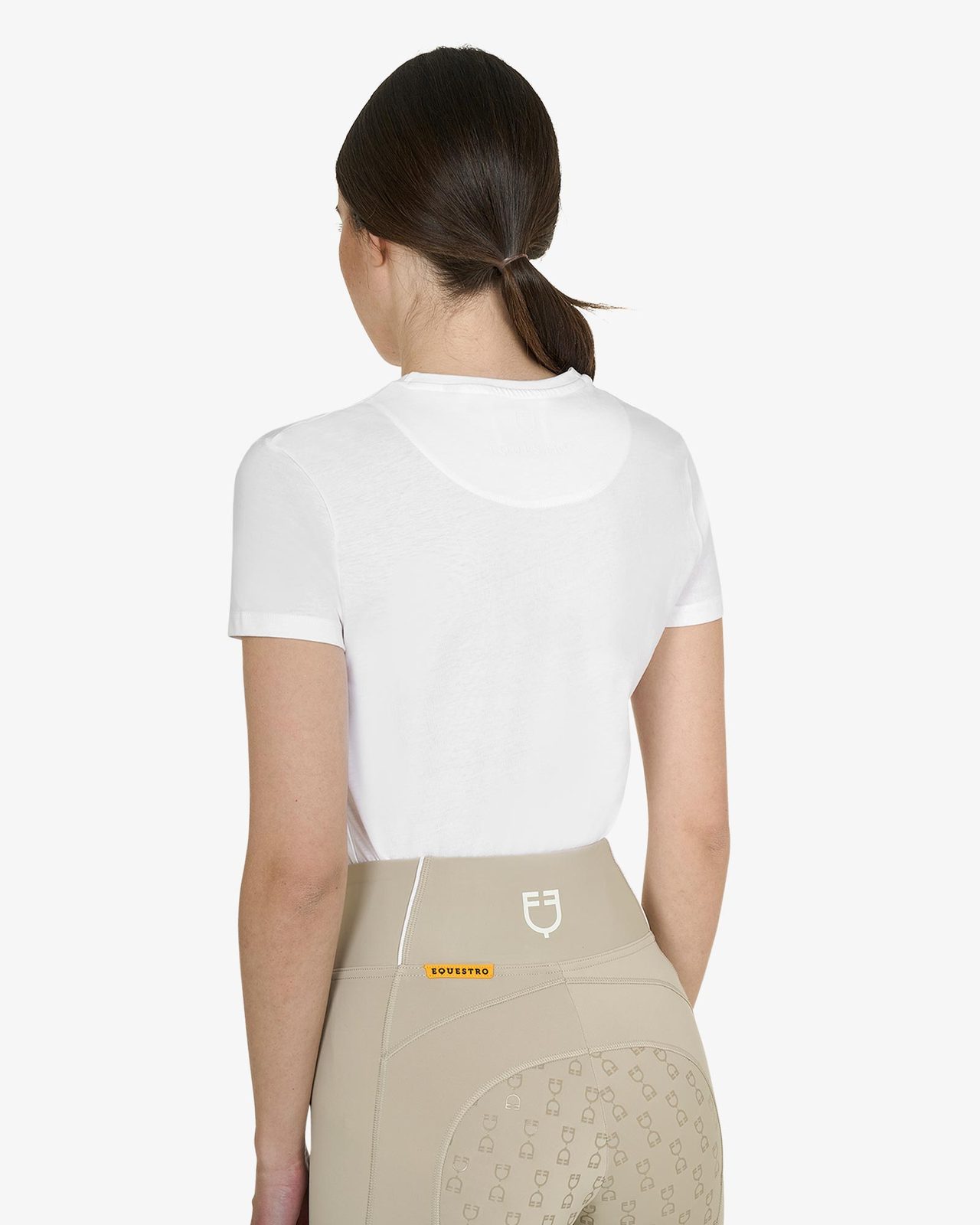 T-shirt donna Horse Palm in cotone