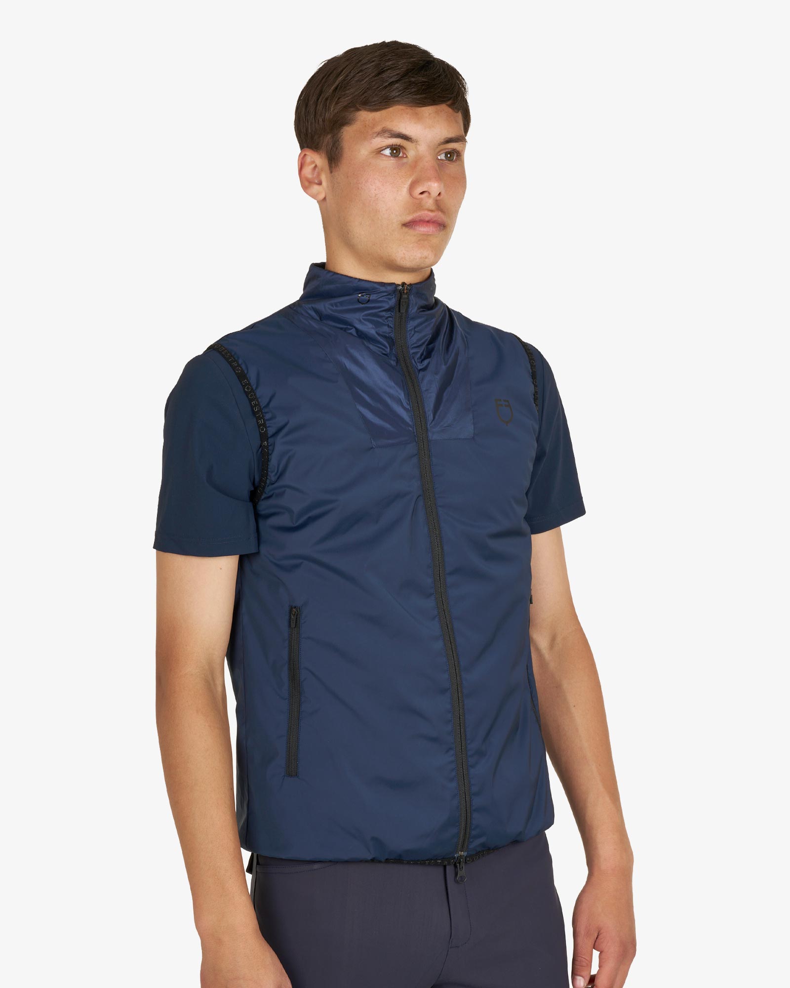 Men's vest Foldable line