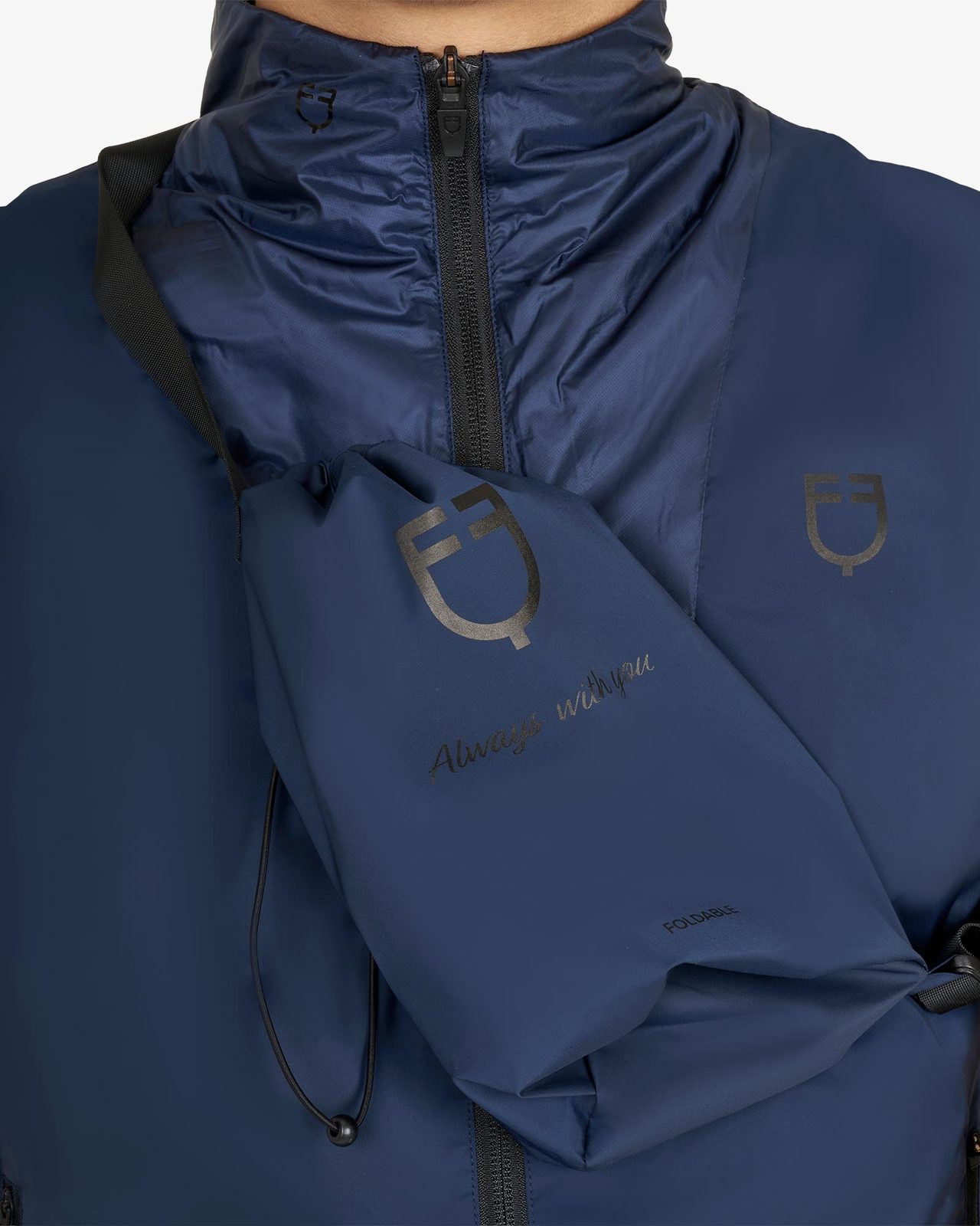 Men's vest Foldable line