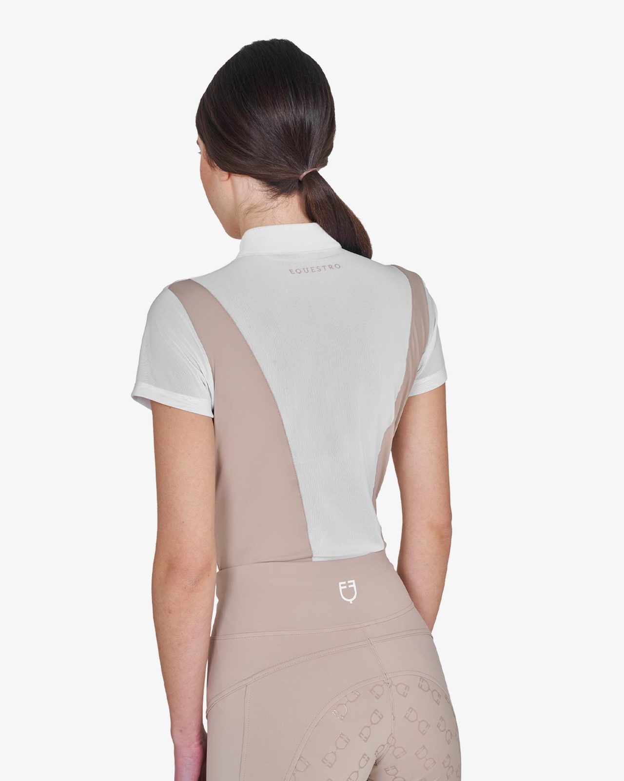 Polo donna da allenamento in mesh