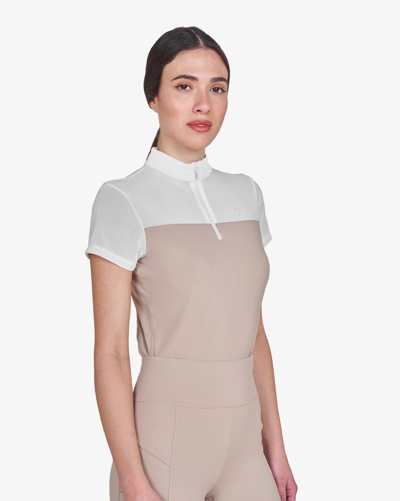 Polo donna da allenamento in mesh