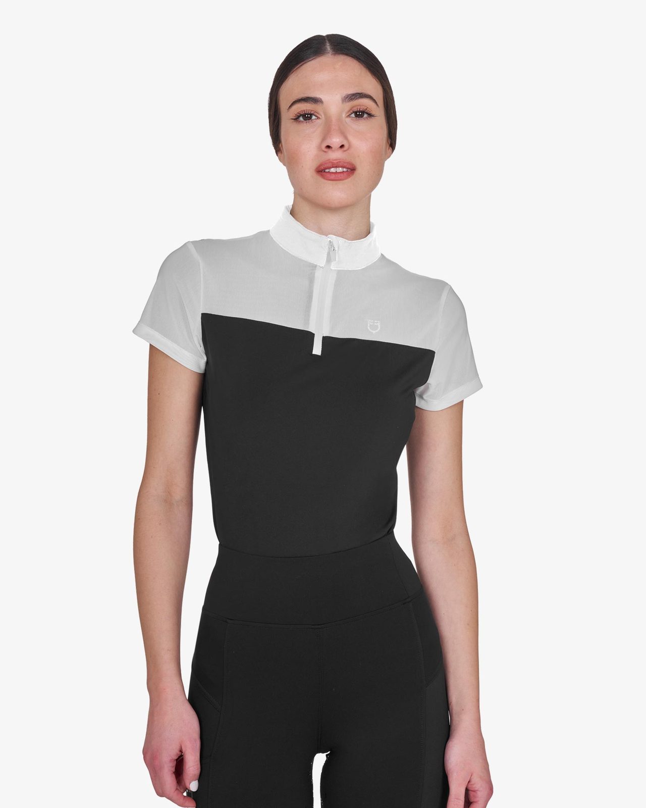 Polo donna da allenamento in mesh