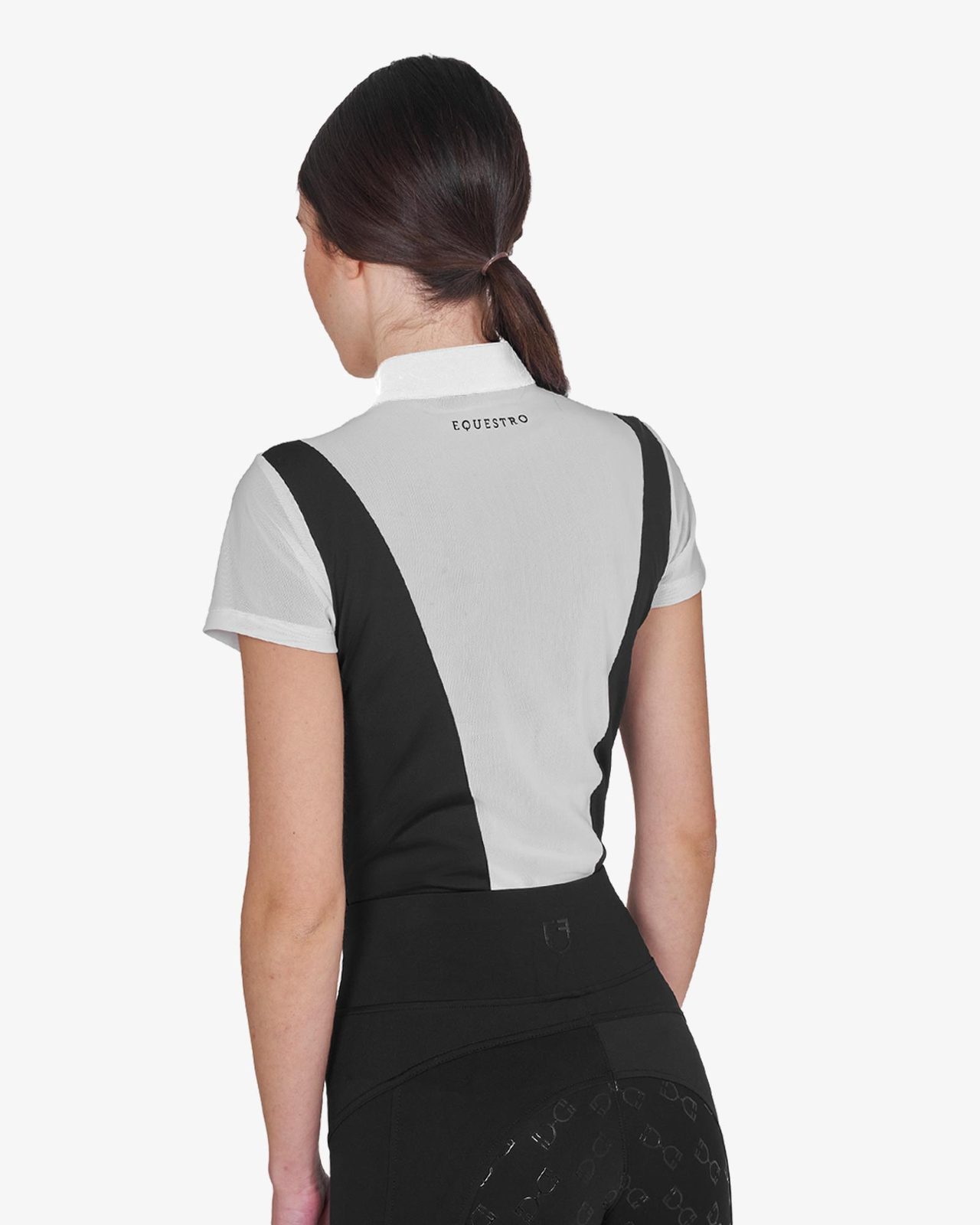 Polo donna da allenamento in mesh