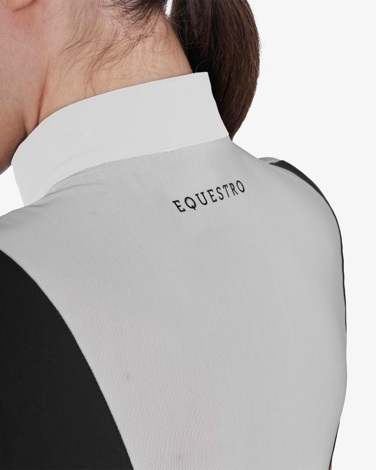 Polo donna da allenamento in mesh