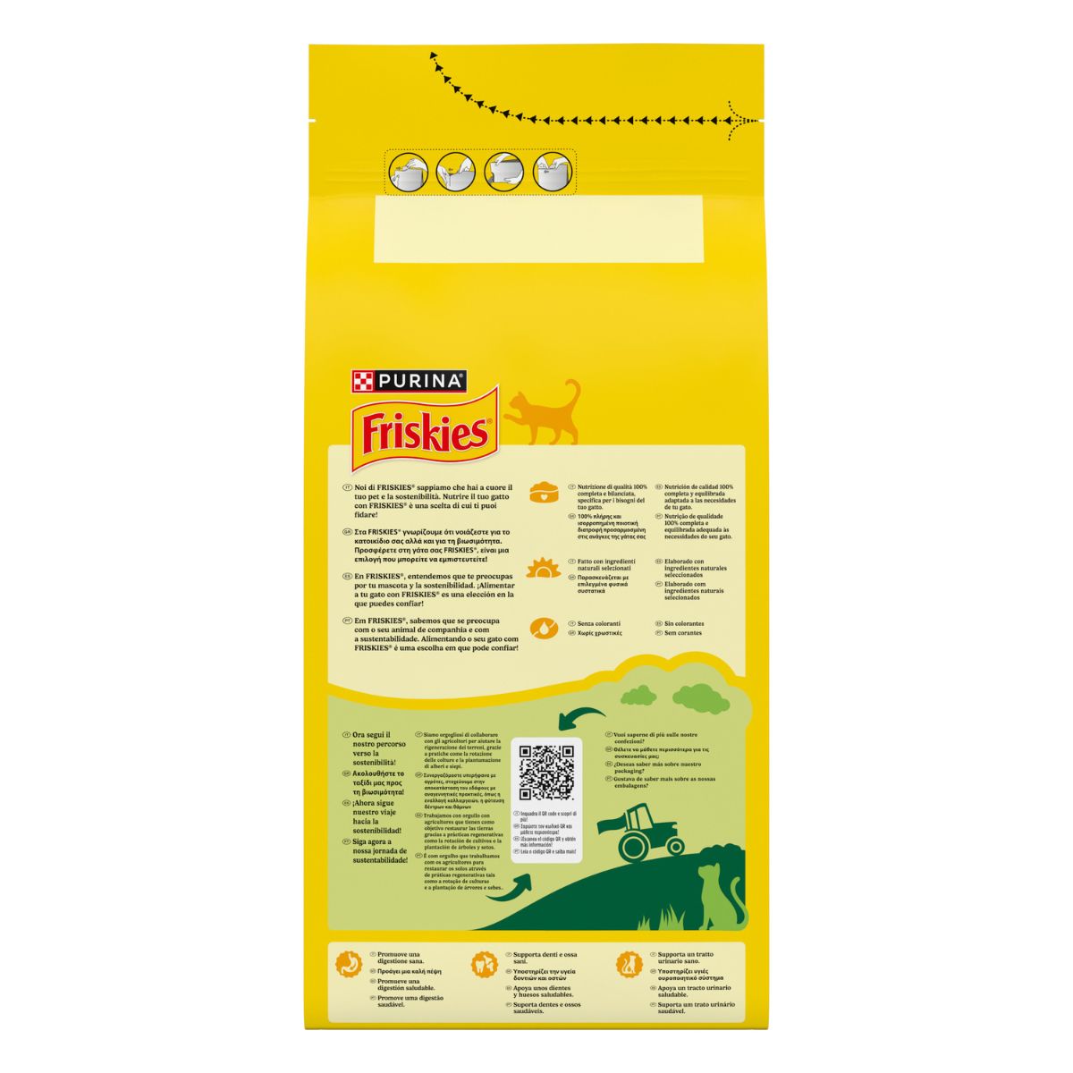 PURINA FRISKIES® Adult con Salmone e con Verdure in confezione da 2kg