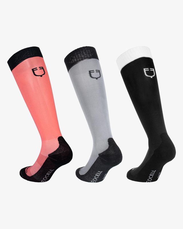 3 pcs set unisex Basic technical socks