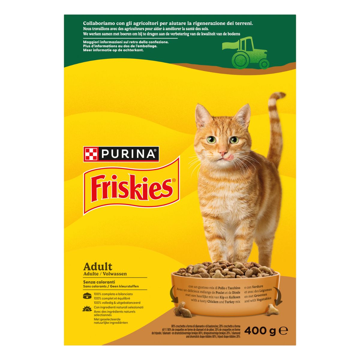 Fsk DC Adult Pollo, Tacchino E Olive 400G