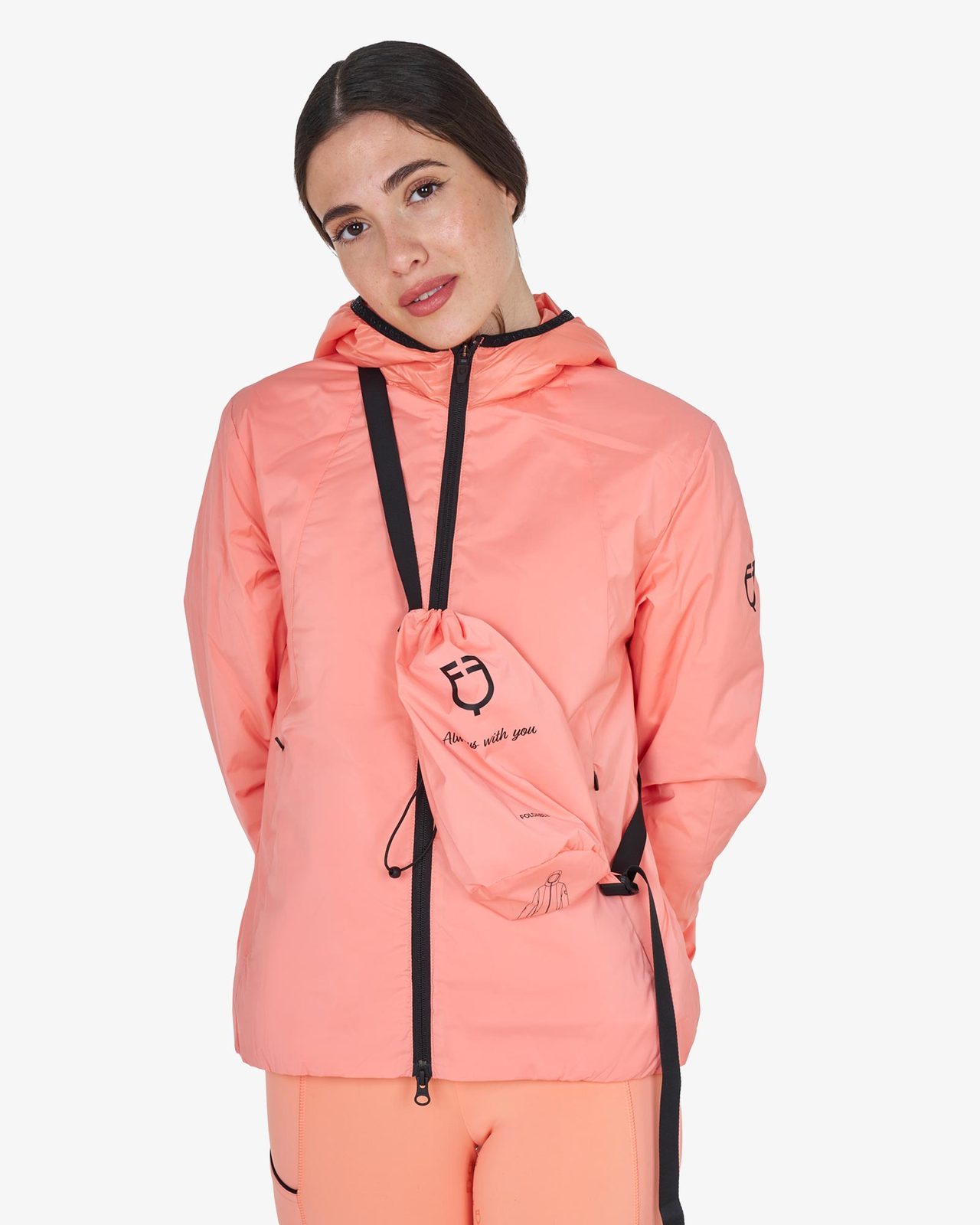 Women's softshell jacket Foldable line