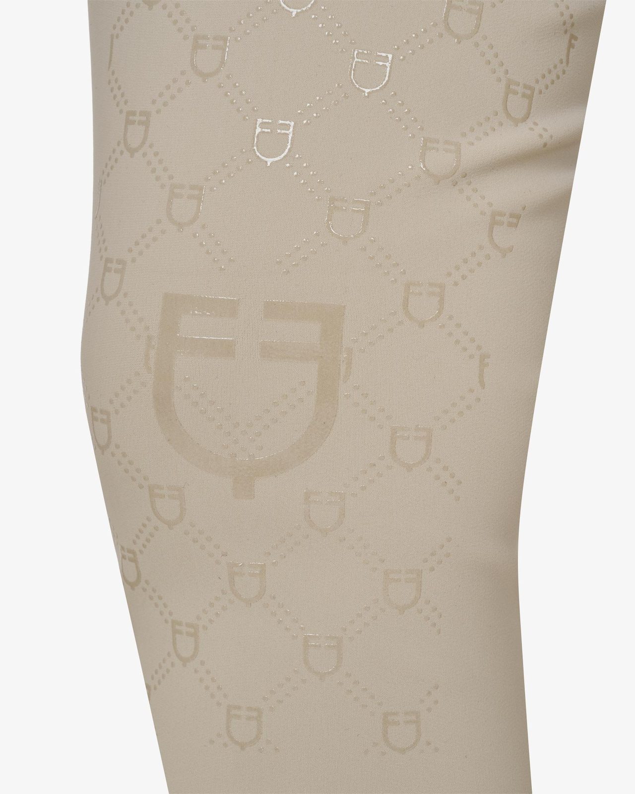 Pantaloni donna a vita alta monogram