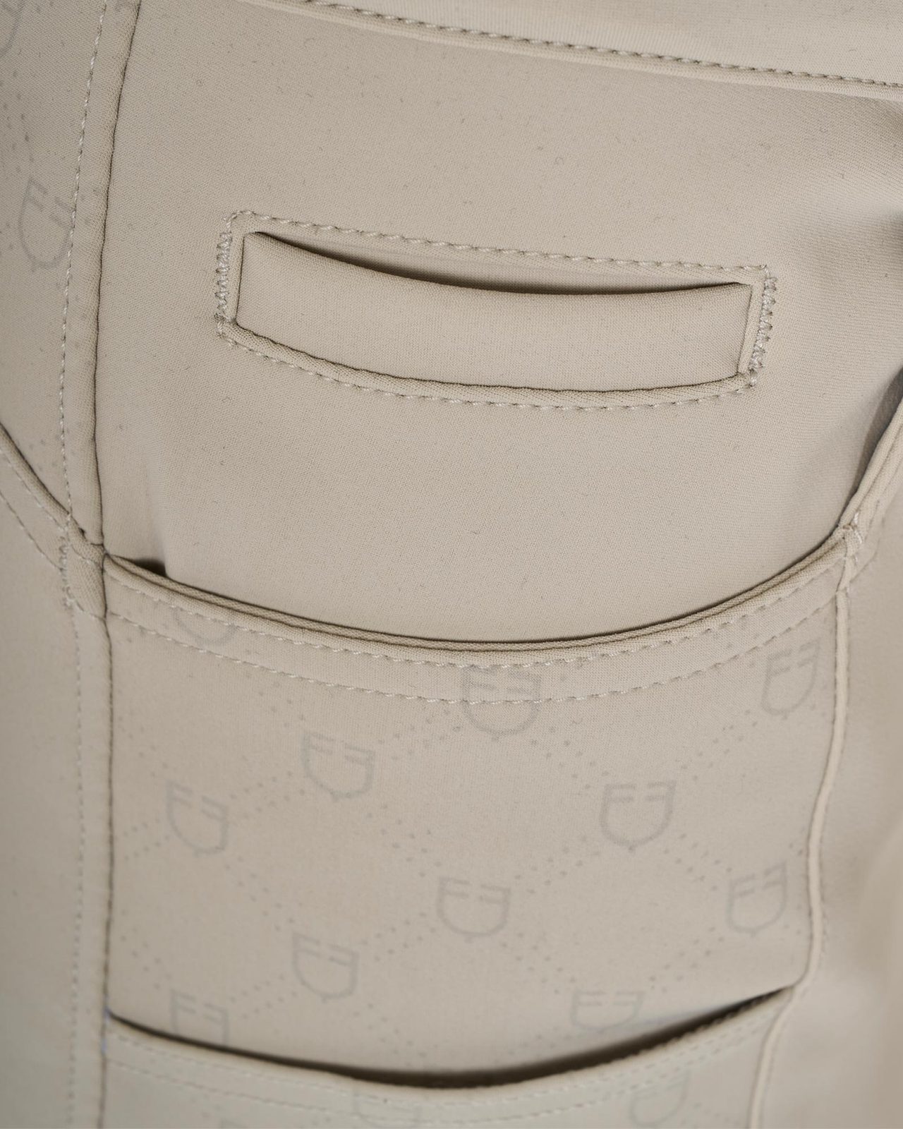Pantaloni donna a vita alta monogram