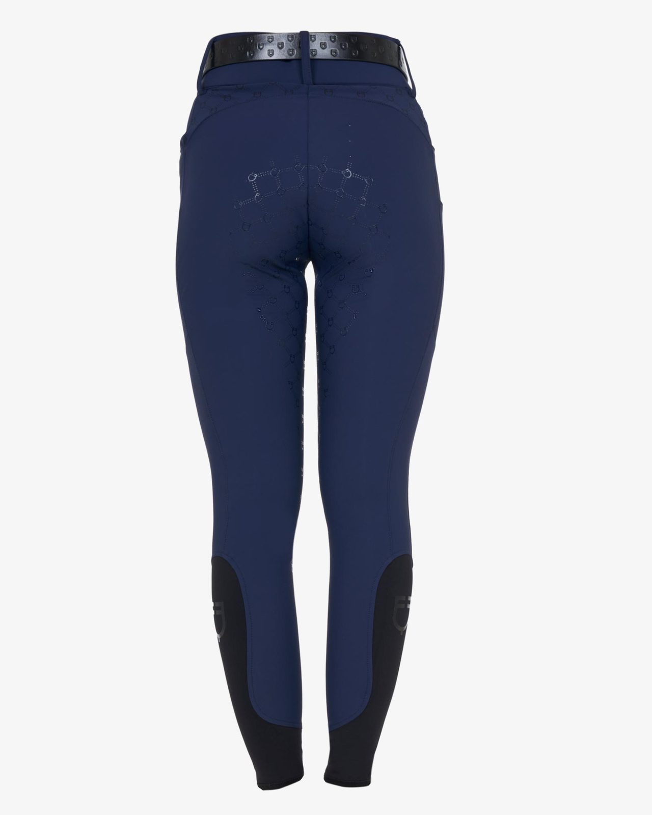 Pantaloni donna a vita alta monogram