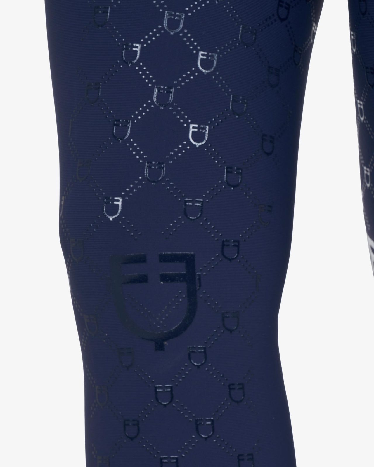 Pantaloni donna a vita alta monogram