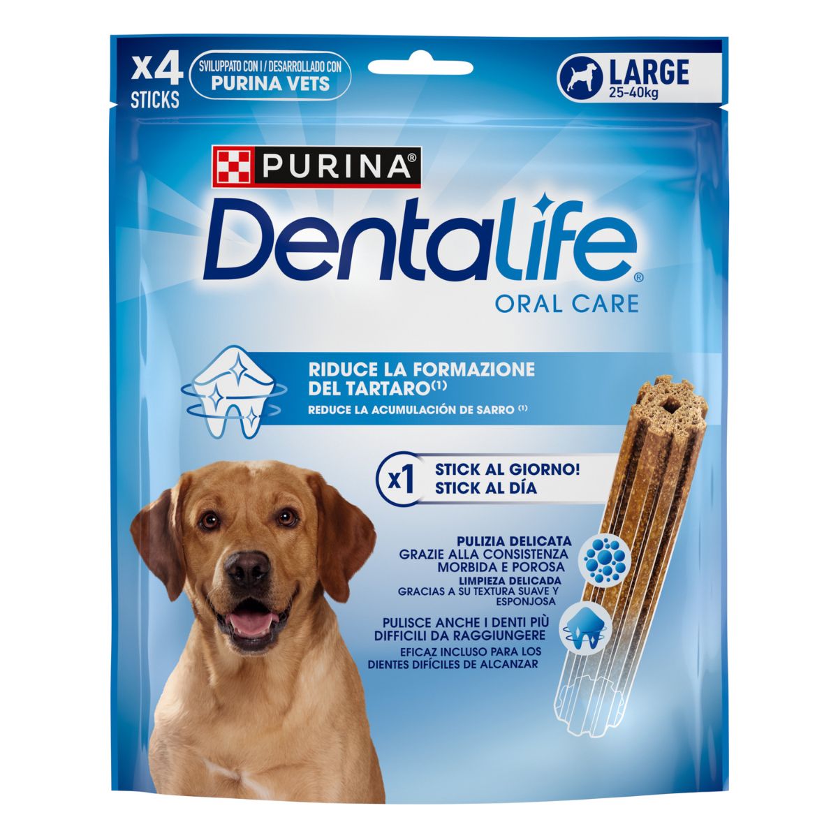 DENTALIFE Snack Cane per l'igiene orale Taglia Large