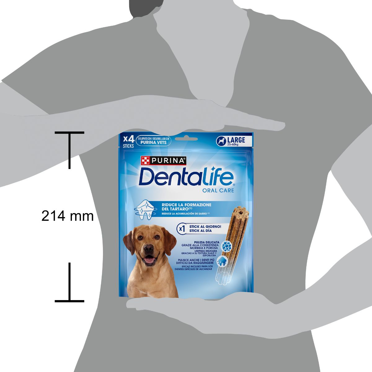 DENTALIFE Snack Cane per l'igiene orale Taglia Large