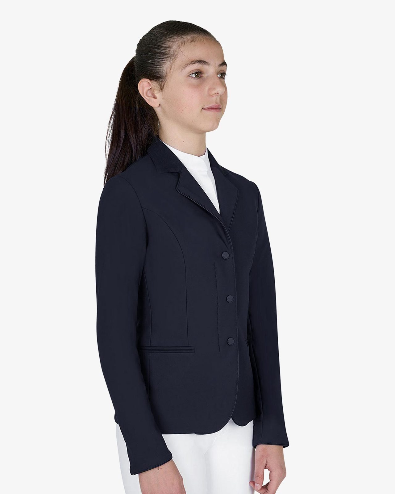 Giacca bambini unisex concorso zip e bottoni