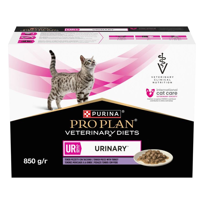 Purina Pro Plan Veterinary Diets Ppvd Multipack Ur - Urinary Tacchino - Purina Shop 10X85g