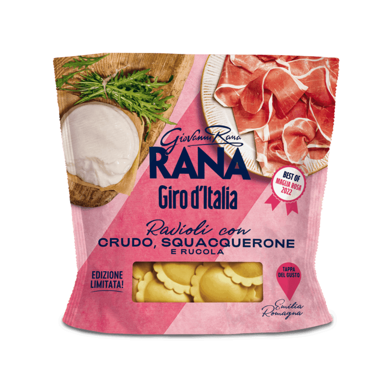 GIRO D'ITALIA Crudo, squacquerone e rucola - 250 g