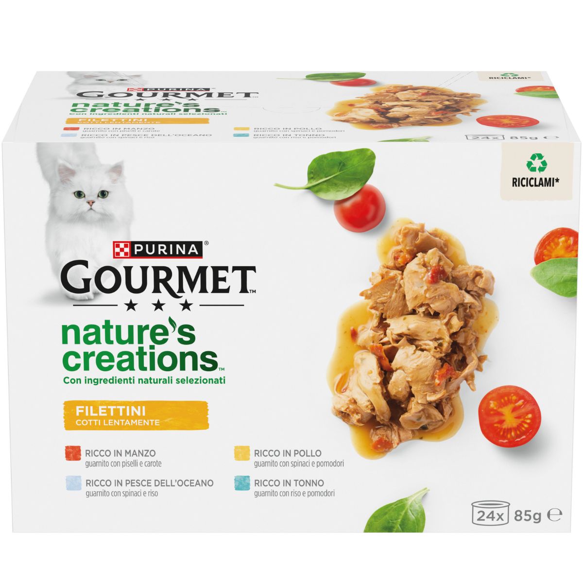 Gourmet Nature's Creations, Filettini in Salsa 24x