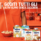 ALPRO SENZA ZUCCHERI, Bevanda Vegetale alla Mandorla 8x500ml