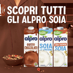 ALPRO CIOCCO Bevanda Vegetale alla Soia Gusto Cioccolato 8x1L