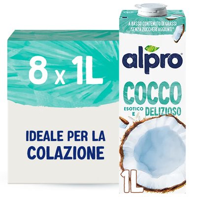 ALPRO CLASSICO Bevanda Vegetale al Cocco 8x1l