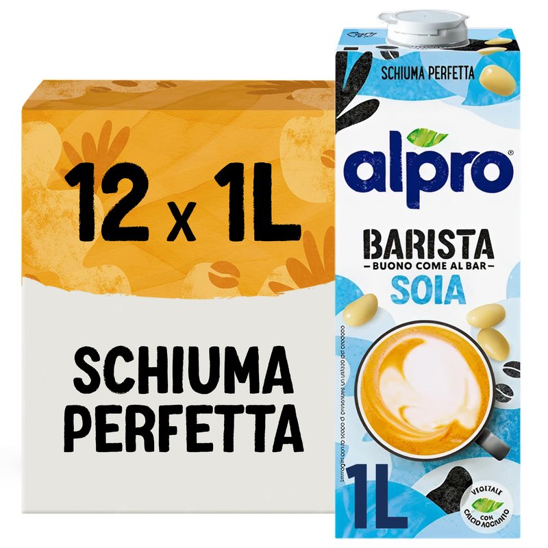 ALPRO BARISTA Bevanda Vegetale alla Soia 12x1l