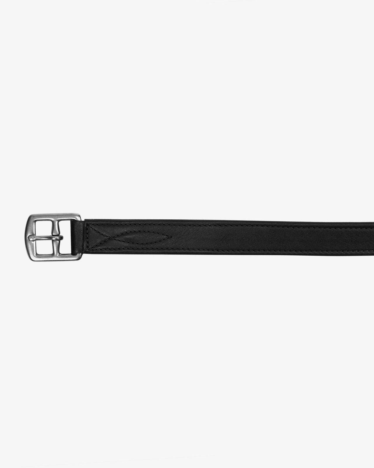 Double stirrups leather