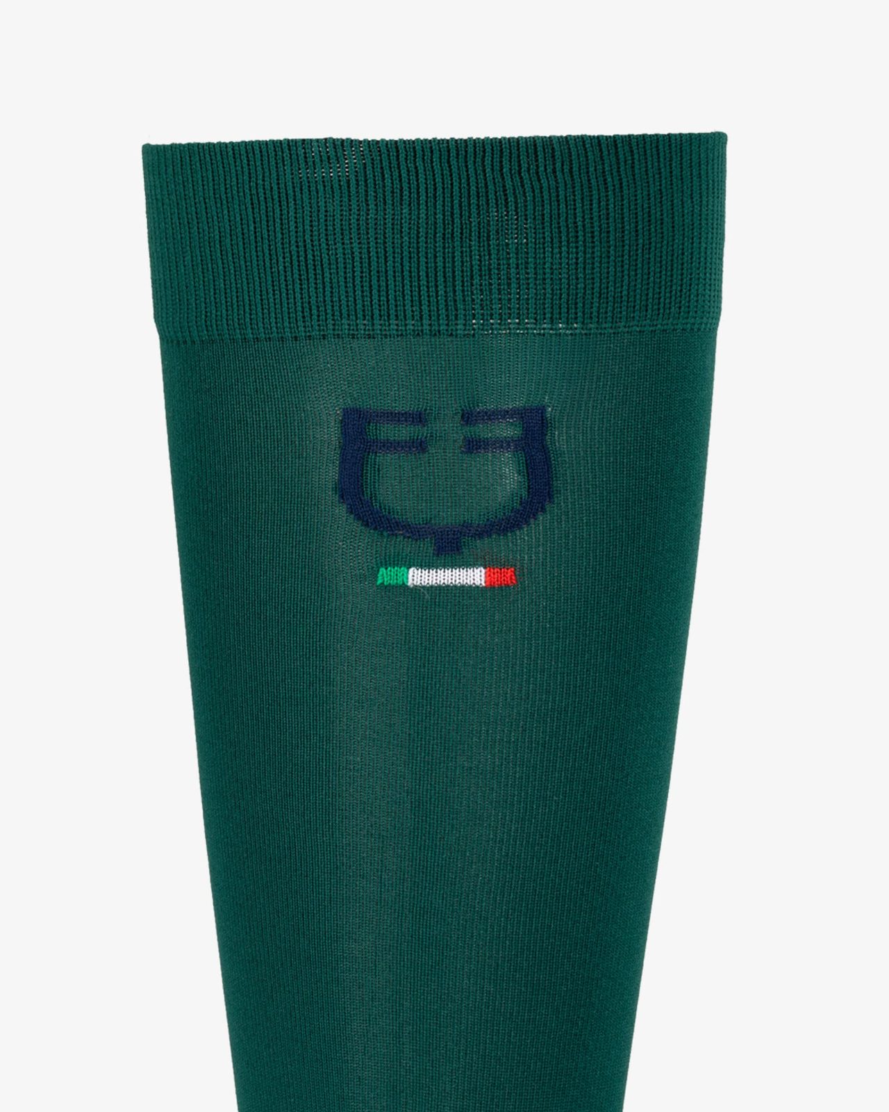 Stretch technical sock with Italian flag