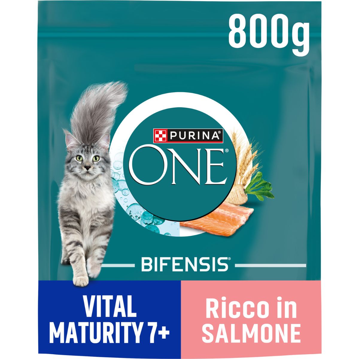 Purina ONE Vital Maturity 7+ Salmone 800g