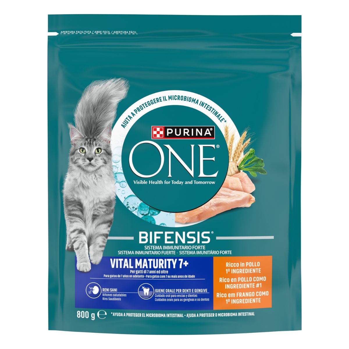 Purina ONE Vital Maturity 7+ Pollo 800g
