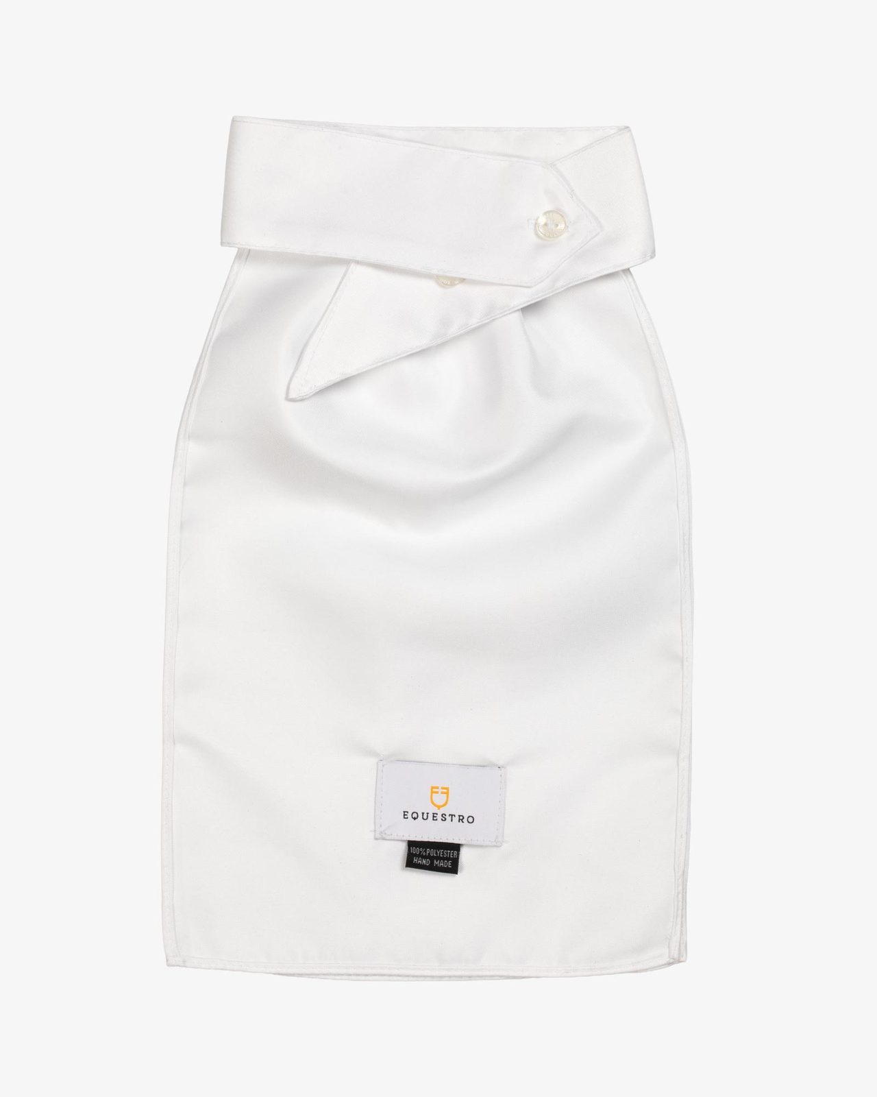 Plastron da concorso con logo ricamato Equestro X FISE