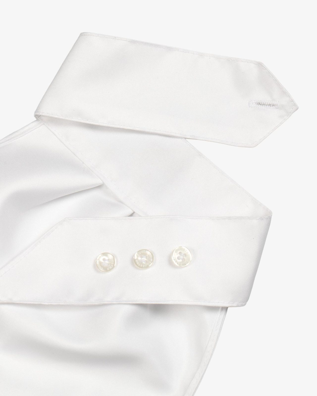 Plastron da concorso con logo ricamato Equestro X FISE