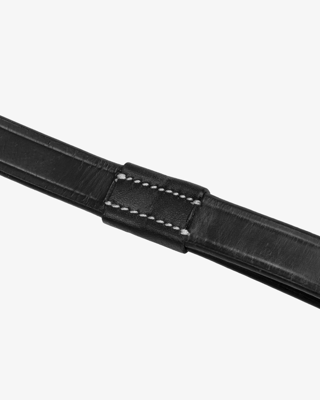 Leather reins with stainless steel buckles