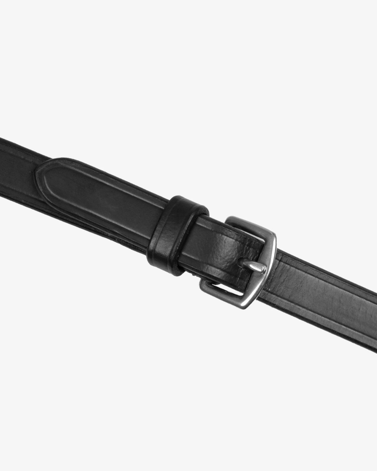 Leather reins with stainless steel buckles